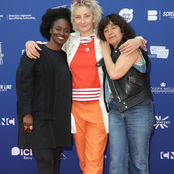 Aïssa Maïga, Corinne Masiero et Romane Bohringer lors de la 4ème édition du festival du film de Demain à Vierzon

© Coadic Guirec/Bestimage