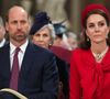 Il y a deux ans, en 2023, Kate avait rendu visite aux Irish Guards pour la Saint-Patrick en compagnie du prince William aux Mons Barracks à Aldershot.
Le prince William, prince de Galles, et Catherine (Kate) Middleton, princesse de Galles - La famille royale d'Angleterre célèbre le 76ème Commonwealth Day à l'abbaye de Westminster à Londres le 10 mars 2025. ©Backgrid UK/ Bestimage