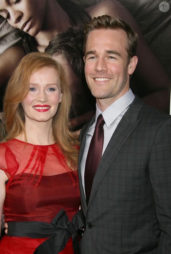 James Van Der Beek et Kimberly Van Der Beek - Première du film "The Words" à Hollywood le 4 septembre 2012. FAMEFLYNET / BESTIMAGE