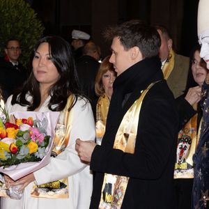 Camille Gottlieb, Louis et Marie Ducruet - Soirée de clôture du 47ème Festival International du Cirque de Monte-Carlo sous le chapiteau de Fontvieille à Monaco, le 21 janvier 2025. © Olivier Huitel / Pool Monaco / Bestimage