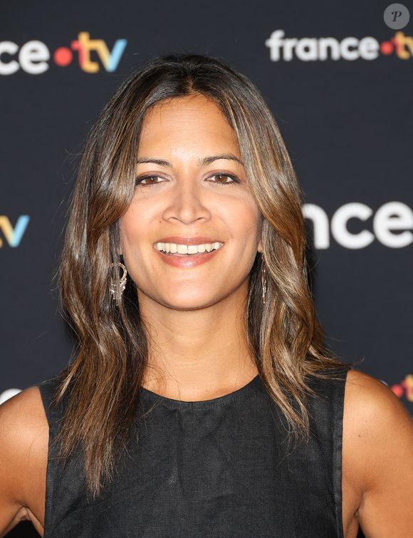Avec simplicité et régularité, Aurélie incarne une nouvelle façon de bouger : naturelle, décomplexée et profondément bienfaisante.

Aurélie Casse au photocall pour la conférence de presse de rentrée de France TV à la Grande Halle de la Villette à Paris, France, le 11 juillet 2023. © Coadic Guirec/Bestimage