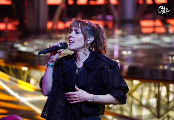 Zaz lors de la soirée de lancement de la 39ème édition du Téléthon sur France 3 aux Studios du Lendit à Saint-Denis, France. © Anne-Sophie Guebey/Bestimage