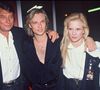 “C’était un beau moment. C’était hyper touchant et triste en même temps”, raconte-t-il sur Europe 1
Archives - Sylvie Vartan, Johnny Hallyday et David Hallyday en 1991. AGENCE / BESTIMAGE