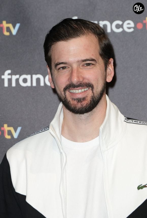 Marc-Antoine Le Bret - Photocall à l'occasion des 40 ans de l'émission "Télématin" au siège de France Télévisions à Paris le 6 février 2025. © Coadic Guirec/Bestimage