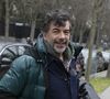 Remis en liberté, selon ses avocats, Stéphane Plaza a vu son appartement être perquisitionné.
Stéphane Plaza - Arrivées des invités à l'enregistrement de l'émission "Vivement Dimanche" au Studio Gabriel à Paris, France, le 3 mars 2022. L'émission sera diffusée le 13 mars 2022.
©Agence / Bestimage