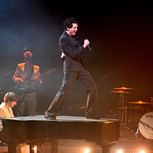 Mika, l'auteur-compositeur-interprète, musicien et acteur libano-américano-britannique, en concert sur la scène du Grand Auditorium du Palais des Festivals de Cannes dans le cadre du MIDEM 2025 le 30 janvier 2025.
© Bruno Bebert/Bestimage
