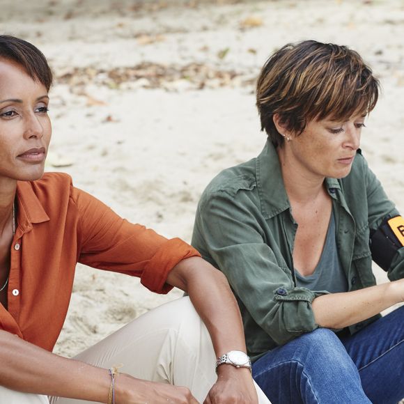 Exclusif - Sonia Rolland et Béatrice De la Boulaye sur le tournage de la série "Tropiques criminels" en Martinique diffusée le 22 novembre sur France 2. Le 8 mai 2019
© Sylvie Castioni / Bestimage