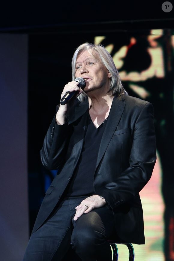 Exclusif - Patrick Juvet à l'émission "Hier Encore" à l'Olympia", le 17 janvier 2015.

Photo : Cyril Moreau / Bestimage