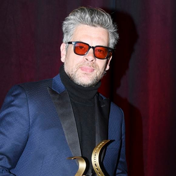 Benjamin Biolay (meilleure musique pour "Et j'aime à la fureur") - Cérémonie et Press room de la 28ème Cérémonie des Lumières de la presse internationale au Forum des Images à Paris le 16 janvier 2023.

© Pierre Perusseau / Marc Ausset Lacroix / Bestimage