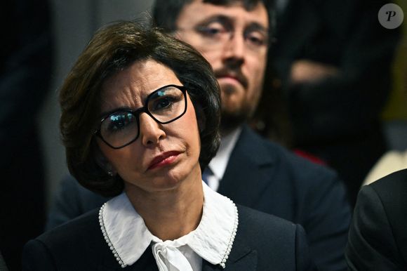 La ministre française de la Culture Rachida Dati visite les Cinémas du Palais et le lycée polyvalent Léon Blum à Créteil près de Paris, le 25 novembre 2025. Photo by Firas Abdullah/ABACAPRESS.COM