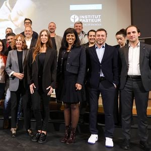 Marie-Aline Meliyi est de retour ! 

Erik Orsenna, Maxime Switek, Alexandre Devoise, Ycare, Gauvain Sers, Serge Khalfon, Tiffany Bonvoisin, Marie-Aline Méliyi, François Allain, Bernard Montiel et Anne Barrère lors du lancement de la 13ème édition du Pasteurdon à l'Institut Pasteur à Paris, France. © Coadic Guirec/Bestimage