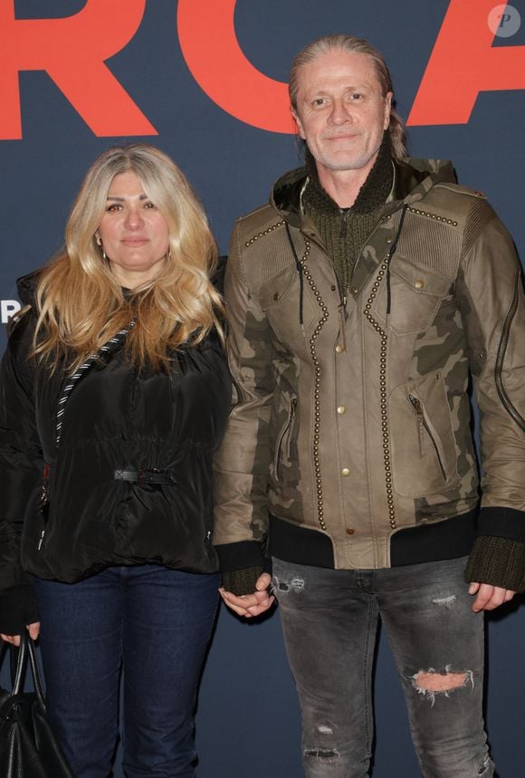 Emmanuel Petit et sa compagne Asma - Première du film "Mercato" au cinéma "Le Grand Rex" à Paris, le 17 février 2025.
© Guirec Coadic/Bestimage