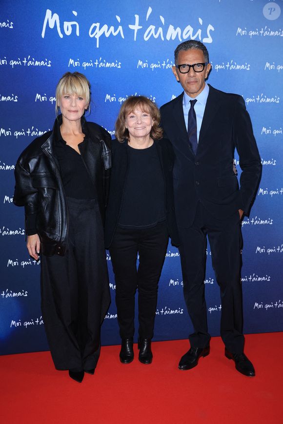 Marina Fois, Diane Kurys et Roschdy Zem assistent à la première de Moi qui t'aimais à Paris, France, le 25 septembre 2025. Photo by Jerome Domine/ABACAPRESS.COM