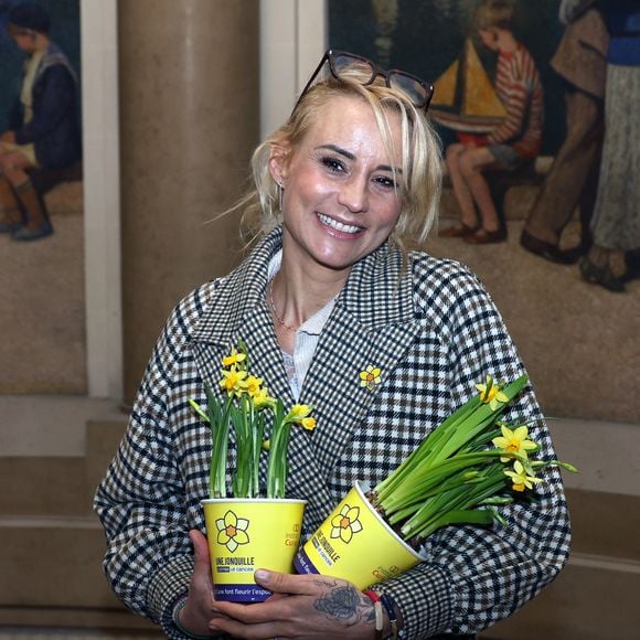 Elodie Gossuin lors du lancement de 'Une Jonquille contre le cancer' à Paris le 12 Mars 2024.

© Denis Guignebourg/Bestimage