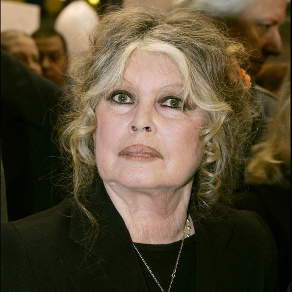 Brigitte Bardot au "Noël des animaux 2004" à Levallois Perret.