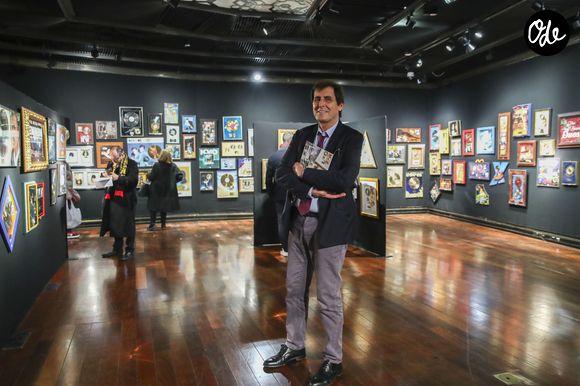 Max Guazzini propose à la vente 217 disques d'or, de diamant et de platine à la salle Drouot le jeudi 23 janvier 2020 au profit de la Fondation Bardot. Paris. © Gwendoline Le Goff / Panoramic / Bestimage