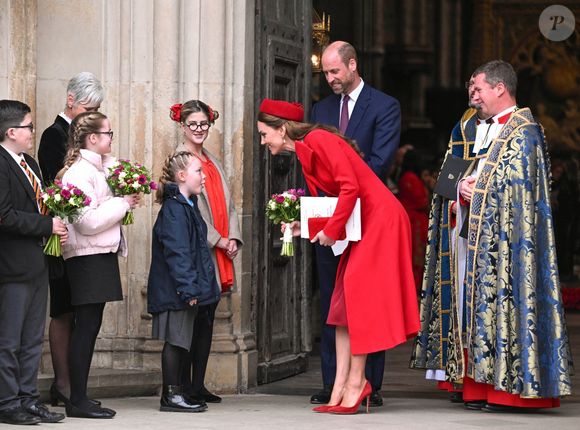 Ils visiteront des îles et partiront à la rencontre de communautés locales 

Le prince William, prince de Galles, et Catherine (Kate) Middleton, princesse de Galles, à la sortie de l'abbaye de Westminster lors du "Commonwealth Day 2025", le 10 mars 2025. Backgrid UK/ Bestimage