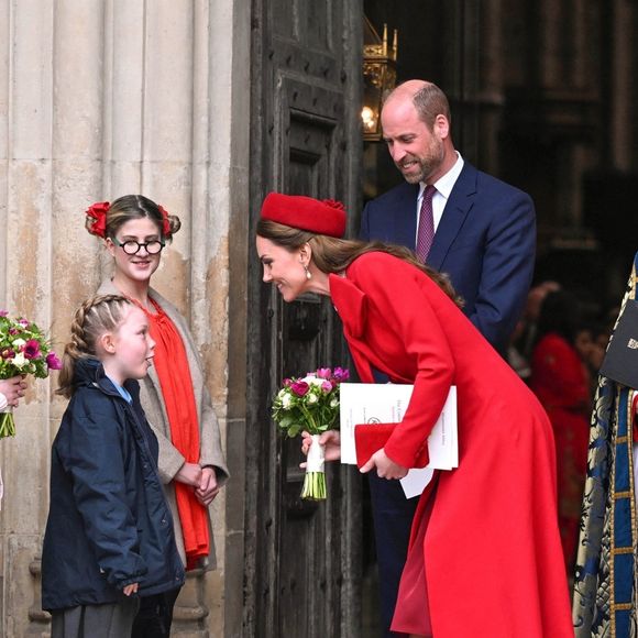 Ils visiteront des îles et partiront à la rencontre de communautés locales 

Le prince William, prince de Galles, et Catherine (Kate) Middleton, princesse de Galles, à la sortie de l'abbaye de Westminster lors du "Commonwealth Day 2025", le 10 mars 2025. Backgrid UK/ Bestimage