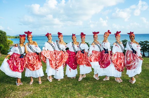Les Miss en voyage en Martinique avant la prochaine élection Miss France. SIPA/Benjamin Decoin via Bestimage
