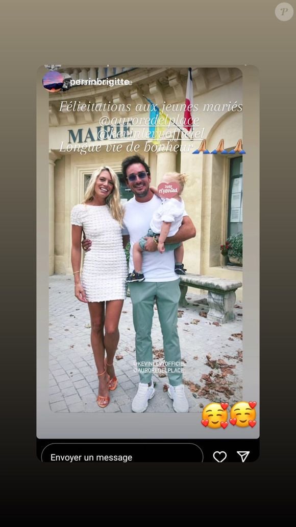 Aurore Delplace (Un si grand soleil) s'est mariée à son compagnon Kevin Levy - Instagram