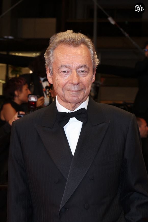 Michel Denisot - Montée des marches du film « Coward » lors du 79ème Festival International du Film de Cannes, le 21 mai 2026. © Jacovides-Moreau / Bestimage