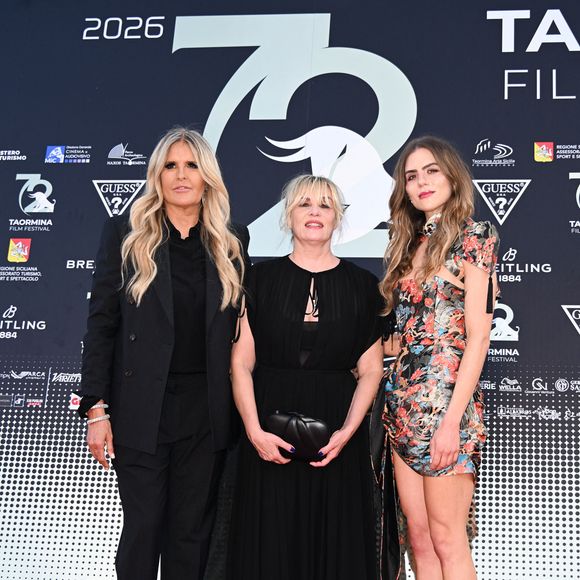 Emmanuelle Seigner et sa fille Morgane Polanski sur le tapis rouge lors de la 3e soirée du 72e Festival du film de Taormine, en Italie.
Zuma Press / Bestimage
