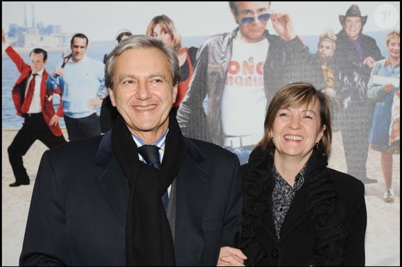 Archives - Daniel Bilalian et son ex femme Christine de Précigout. au UGC Normandie. RINDOFF-BELLAK / BESTIMAGE