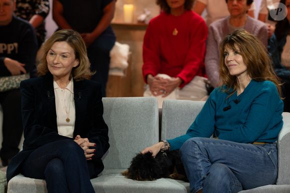 Adriana Oancea Negro, Gwendoline Hamon sur plateau de l'émission "Animalement Vôtre" présentée par Bernard Montiel et diffusée le 15 février 2026 sur France 3, à Paris, France, le 13 janvier 2026. © Julien Sarkissian/Bestimage