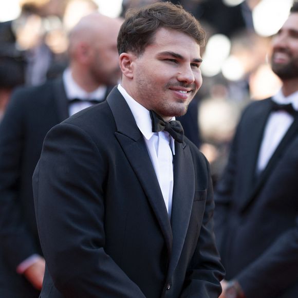 Antoine Dupont - Antoine Dupont et sa compagne Iris Mittenaere se retrouvent sur les marches du film " Dossier 137 " lors du 78ème Festival International du Film de Cannes le 15 mai 2025.

© Jacovides / Moreau / Bestimage