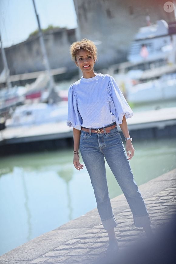 Sonia Rolland assiste au photocall d'Un Destin Inattendu lors du 25ème Festival de la Fiction de La Rochelle le 13 septembre 2023 à La Rochelle, France. Photo par Franck Castel/ABACAPRESS.COM
