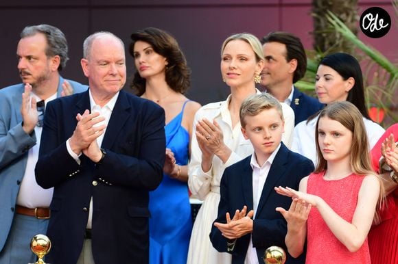 Le prince Jacques de Monaco, marquis des Baux, La princesse Gabriella de Monaco, comtesse de Carladès lors de l’inauguration  d’un quartier dédié à la principauté à Europa-Park à Rust en Allemagne le 29 juin 2026. © Romain Doucelin / Bestimage