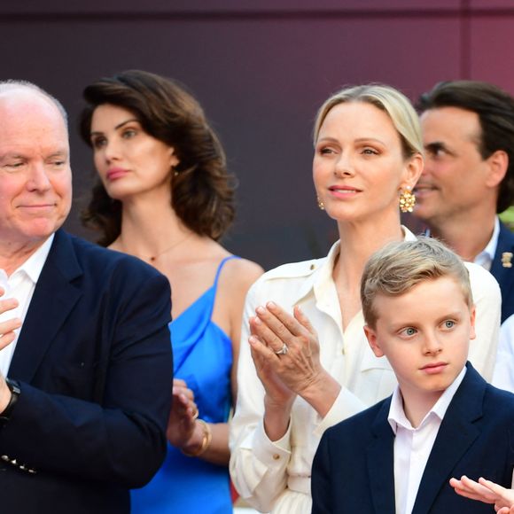 Le prince Jacques de Monaco, marquis des Baux, La princesse Gabriella de Monaco, comtesse de Carladès lors de l’inauguration  d’un quartier dédié à la principauté à Europa-Park à Rust en Allemagne le 29 juin 2026. © Romain Doucelin / Bestimage