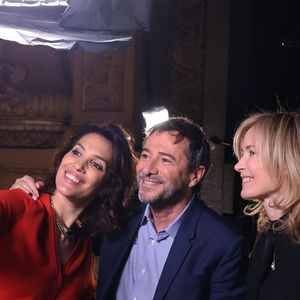 Il s'agit d'une soirée ayant pour but de sensibiliser à une cause précise : le cancer du pancréas.

Exclusif - Laurie Cholewa lors de l'enregistrement de l'émission "Olympiascope" au théâtre Antoine, présentée par Bernard Montiel et diffusée le 6 avril 2025, à Paris, le 18 février 2025. 
© Denis Guigenbourg / Bestimage