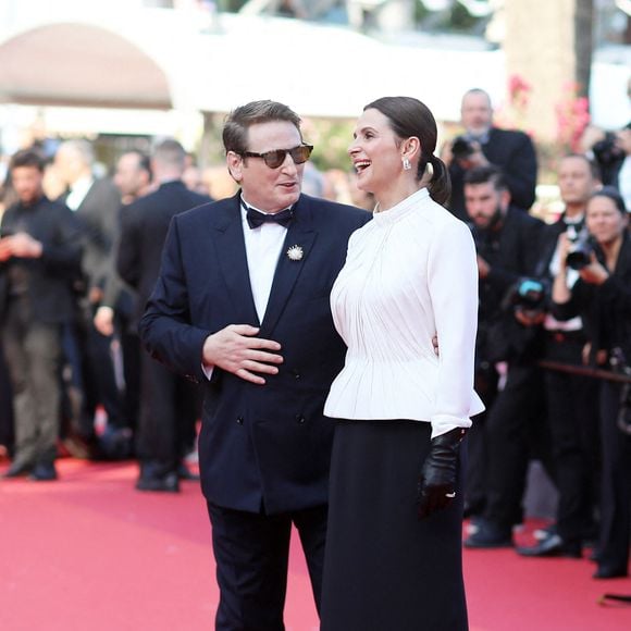 Benoît Magimel, Juliette Binoche - Montée des marches du film " La passion de Dodin Bouffant " lors du 76ème Festival International du Film de Cannes, au Palais des Festivals à Cannes. Le 24 mai 2023
© Jacovides-Moreau / Bestimage