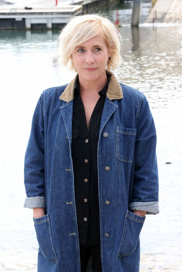 Andréa Bescond de "L'enfant de personne" - Festival de la Fiction de La Rochelle. Le 18 septembre 2021 © Jean-Marc Lhomer / Bestimage