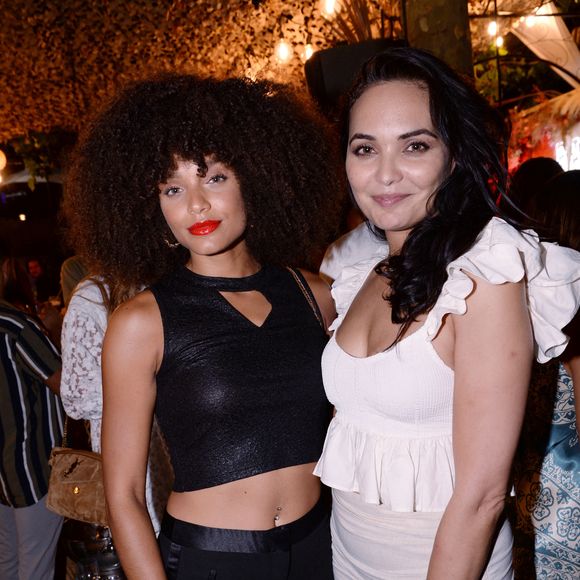Exclusif - Alicia Aylies (miss France 2017), Valérie Bègue (miss France 2008) lors de l'anniversaire de Malika Ménard (miss France 2010) qui fête ses 34 ans au club Barbanegra à Paris le 20 juillet 2021. A noter, les invités de la soirée ne portent pas de masque.

© Rachid Bellak / Bestimage