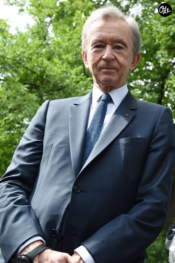 Bernard Arnault lors de la réouverture du Jardin d'Acclimatation à Paris, le 2 juin 2018. © Giancarlo Gorassini/Bestimage