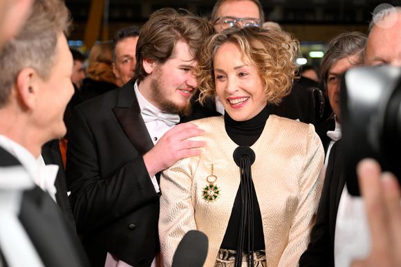 Sharon Stone und Sohn Laird Vonne Stone - Les célébrations lors du "Bal de l'Opéra de Vienne 2026" à l'Opéra d'État de Vienne, le 12 février 2026.
API / BESTIMAGE