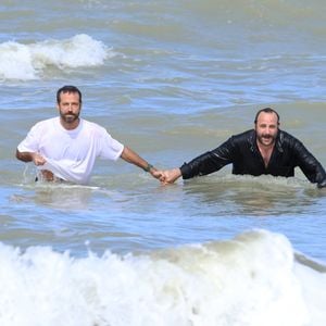 C'est l'image du jour, à Deauville !

Benjamin Millepied et Vincent Macaigne lors du photocall des membres du jury lors du Festival du Cinéma Américain de Deauville. © Denis Guignebourg/Bestimage