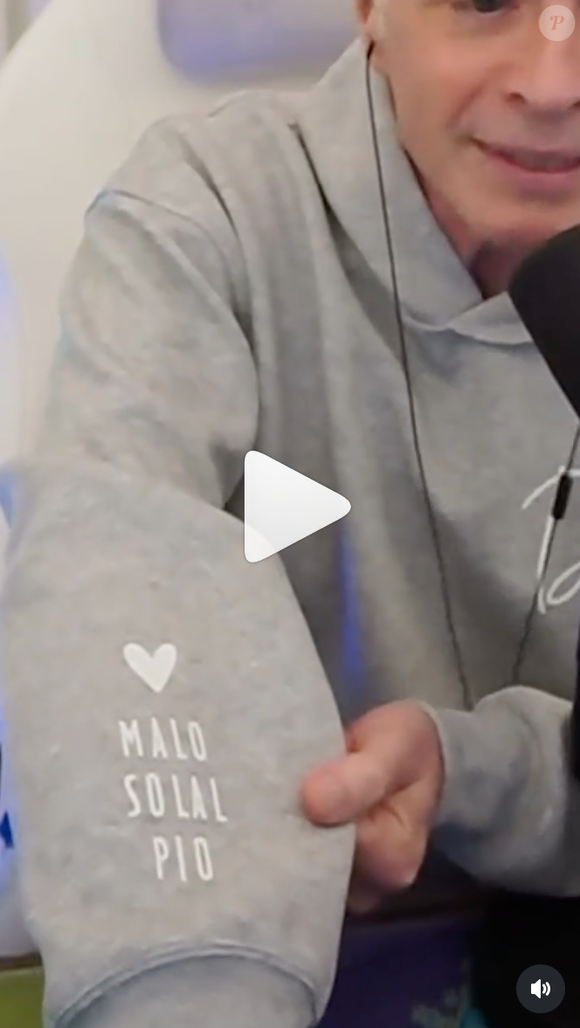 Le bébé porte un prénom original : Pio.

Capture Instagram - Samuel Etienne