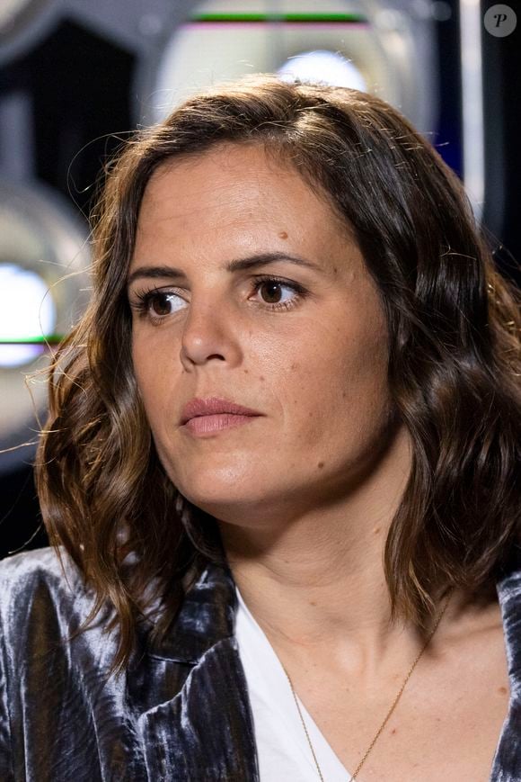 Exclusif - Laure Manaudou - Backstage - Enregistrement de l'émission "La Chanson secrète 11" à Paris, diffusée le 24 juin sur TF1. Le 15 janvier 2022. © Cyril Moreau / Bestimage
