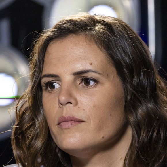 Exclusif - Laure Manaudou - Backstage - Enregistrement de l'émission "La Chanson secrète 11" à Paris, diffusée le 24 juin sur TF1. Le 15 janvier 2022. © Cyril Moreau / Bestimage