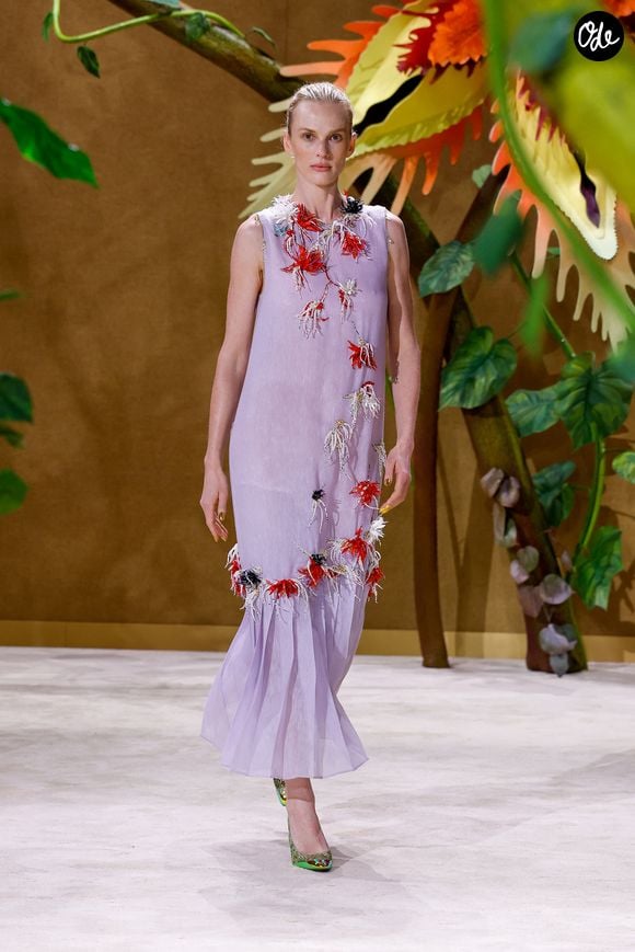 Défilé de mode Chanel Collection Haute Couture Automne/Hiver 2026-2027 lors de la Fashion Week de Paris (PFW) au Grand Palais, à Paris, France, le 7 juillet 2026. © Bestimage