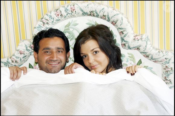 Cyril Hanouna et son ex-compagne Emilie.
Bestimage