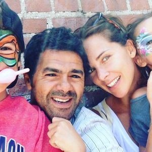 Jamel Debbouze, Mélissa Theuriau et leurs enfants Léon et Lila.
Instagram.