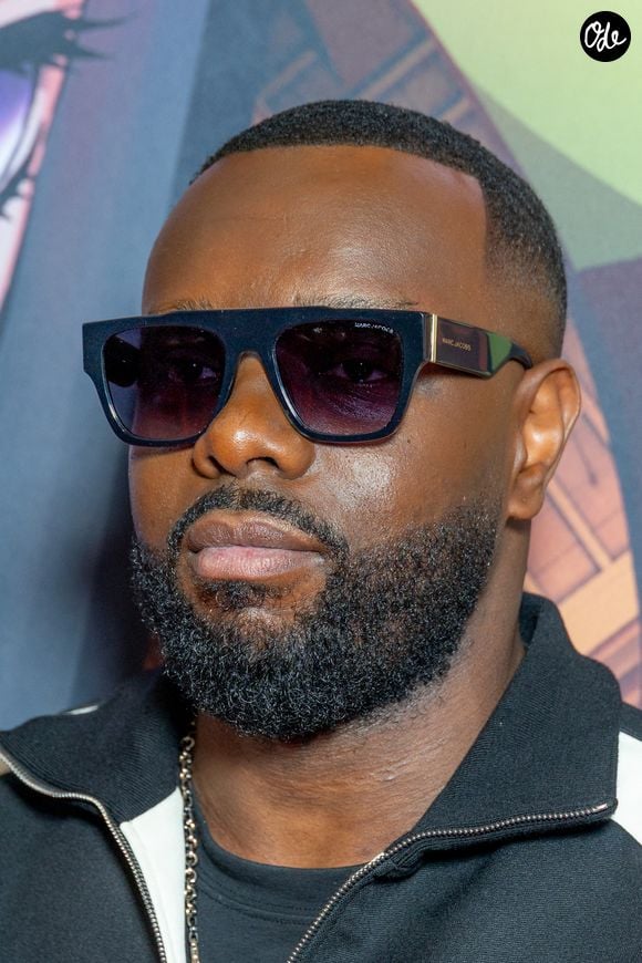 Gims assiste à la première parisienne du film « Demon Slayer - La Forteresse Infinie » au Grand Rex, le 5 septembre 2025 à Paris, en France. Photo de Nasser Berzane/ABACAPRESS.COM