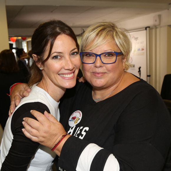 Mareva Galanter et Laurence Boccolini au BGC Charity Day le 11 septembre 2017. Photo by Jerome Domine/ABACAPRESS.COM