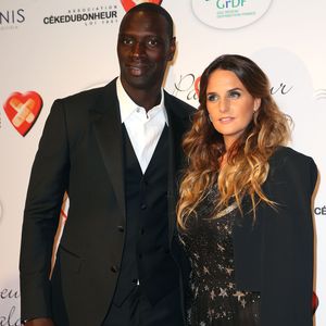 Omar Sy et sa femme Hélène - Personnalités au gala "Par Coeur" pour les 10 ans de l'association "Cekedubonheur" au pavillon d'Armenonville à Paris. Le 24 septembre 2015. © CYRIL MOREAU / BESTIMAGE