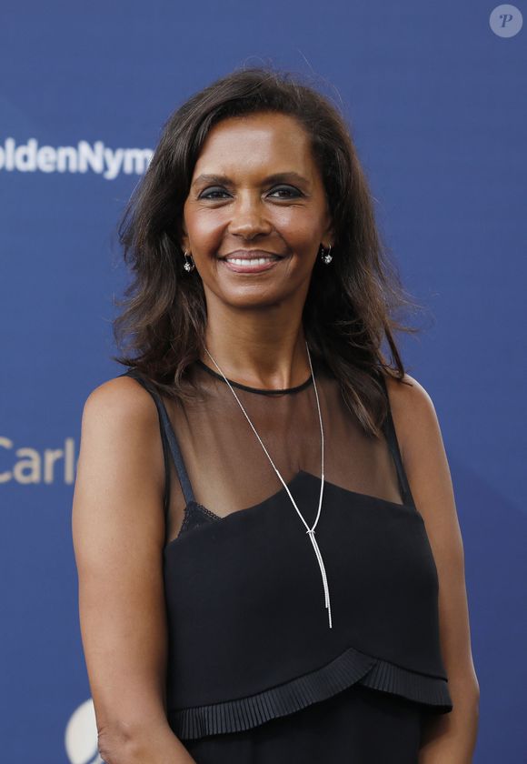 Karine le Marchand - Cérémonie de clôture du 61e Festival de Télévision de Monte Carlo le 21 juin 2022. © Denis Guignebourg/Bestimage