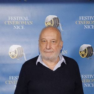 François Berléand assistant à la 1re édition du Festival CineRoman, à l'occasion du centenaire des studios Victorine, à Nice, en France, le 24 octobre 2019. Photo : JLPPA/ABACAPRESS.COM